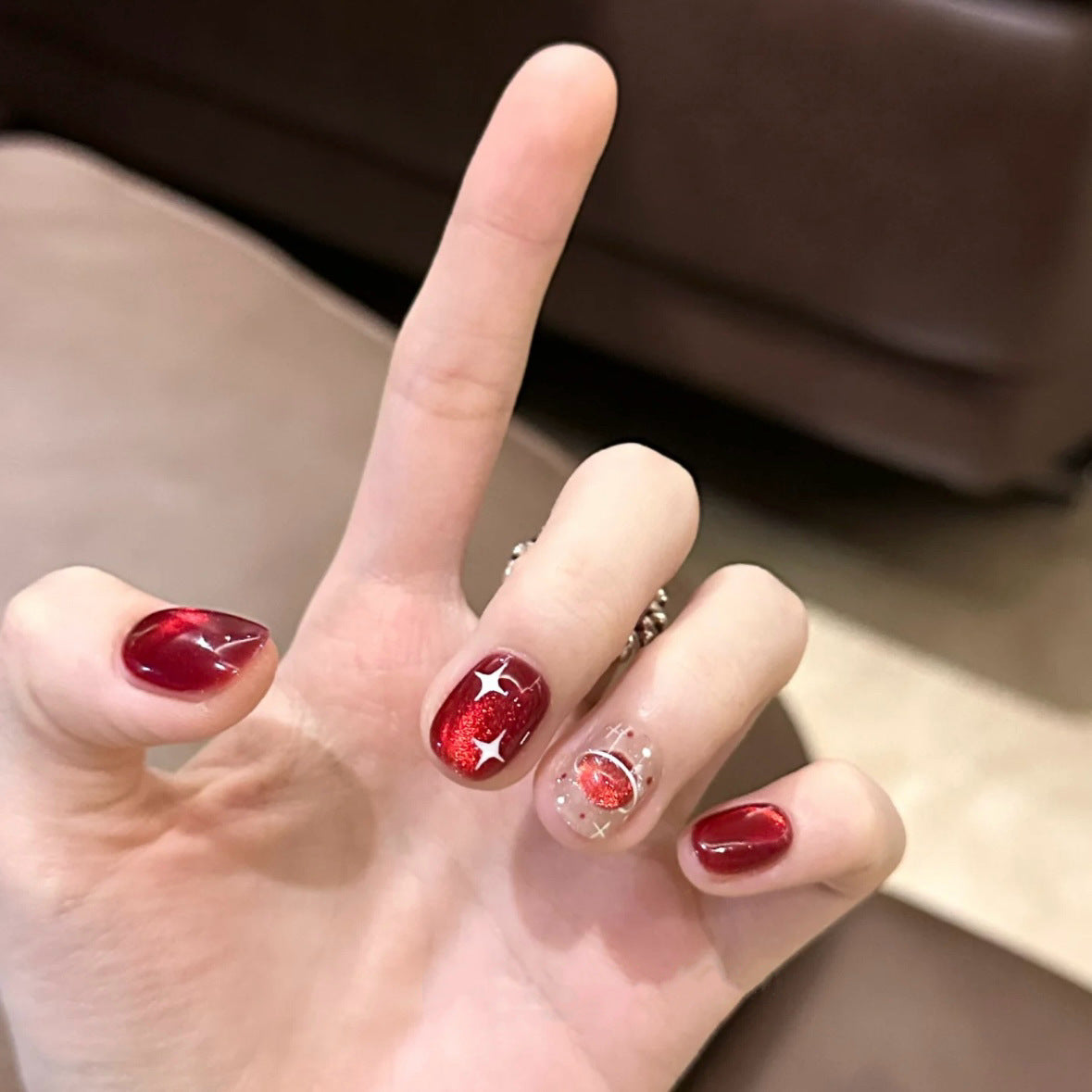 Artistic Press-On Nail Art Set 1790745541 — product view 3