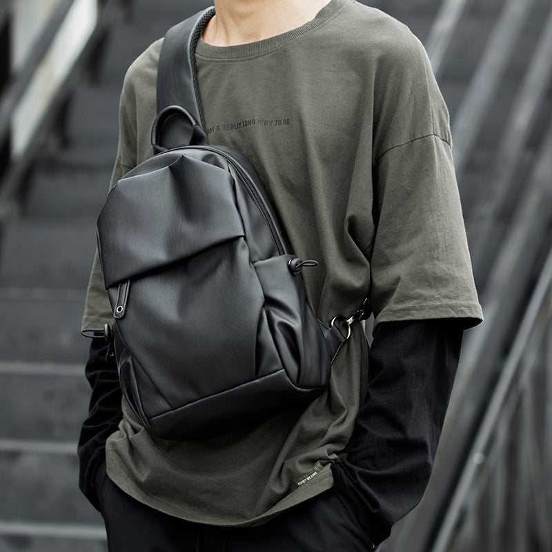 Practical shoulder bag with versatile storage LoungeYard — product view 2
