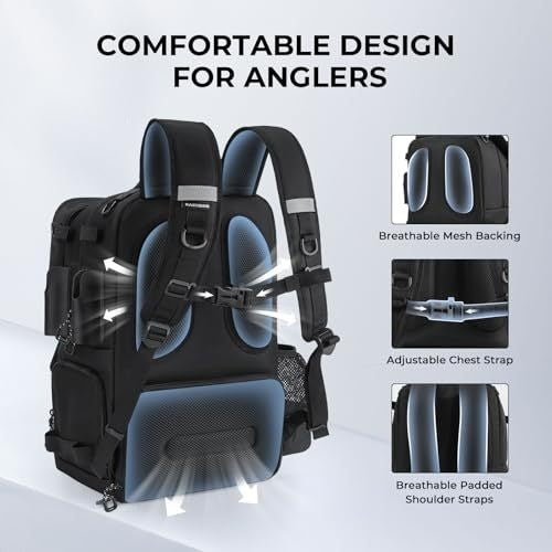 Multi-Compartment Fishing Tackle LoungeYard — product view 3