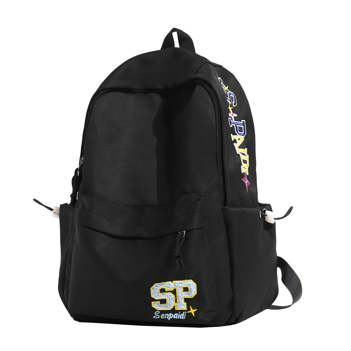 Stylish Embroidered Casual Backpack — product view 3