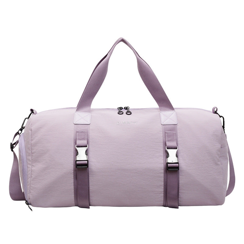 Sporty Duffel Bag with Adjustable Shoulder Strap and Ergonomic Handles LoungeYard — product view 6