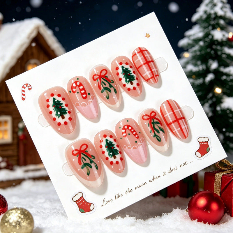 Holiday-Themed Press-On Nail Set — product view 2