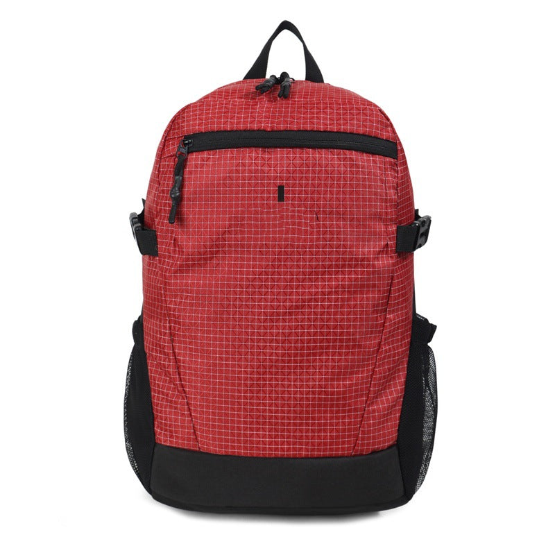Practical backpack with multifunctional mesh side pockets LoungeYard — product view 4