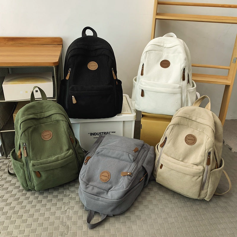 Durable Textured Backpack LoungeYard — product view 4