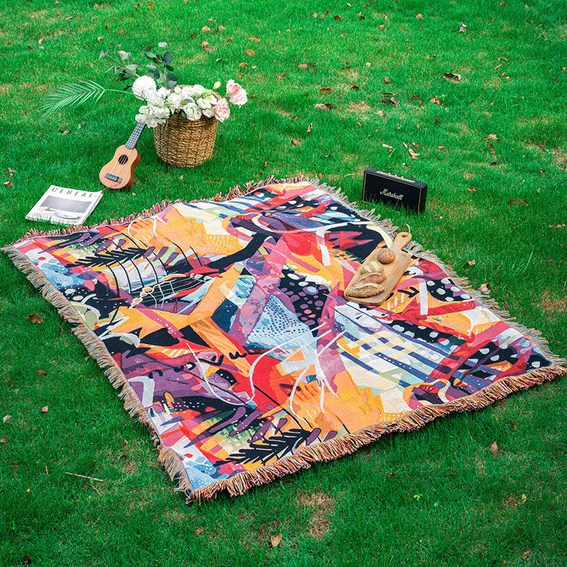 Artistic Throw Blanket — product view 1
