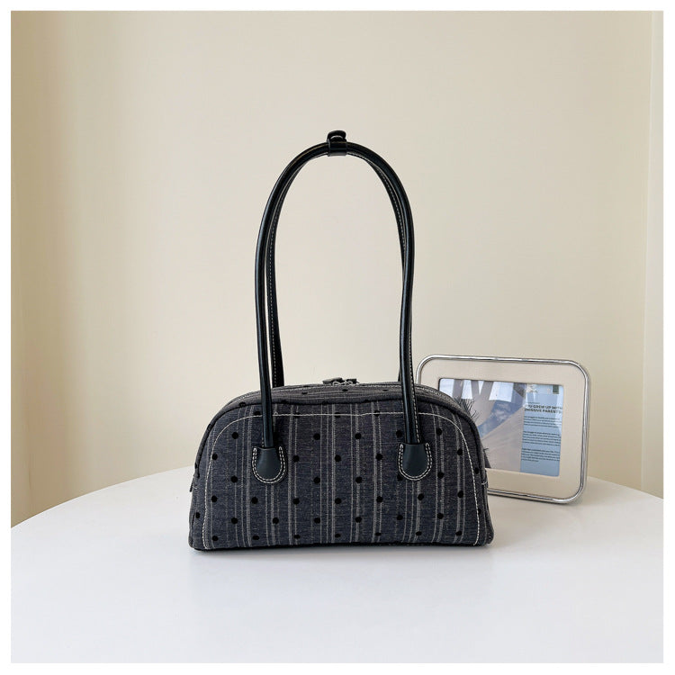 Polka Dot Accent Handbag — product view 7