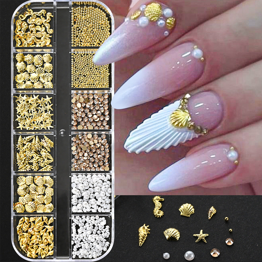 Premium Nail Art Decoration Charms Set — product view 3