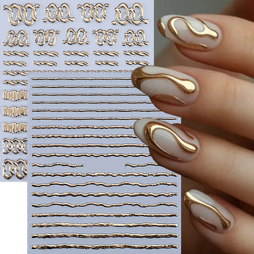 Metallic Nail Art Striping Tape — product view 3