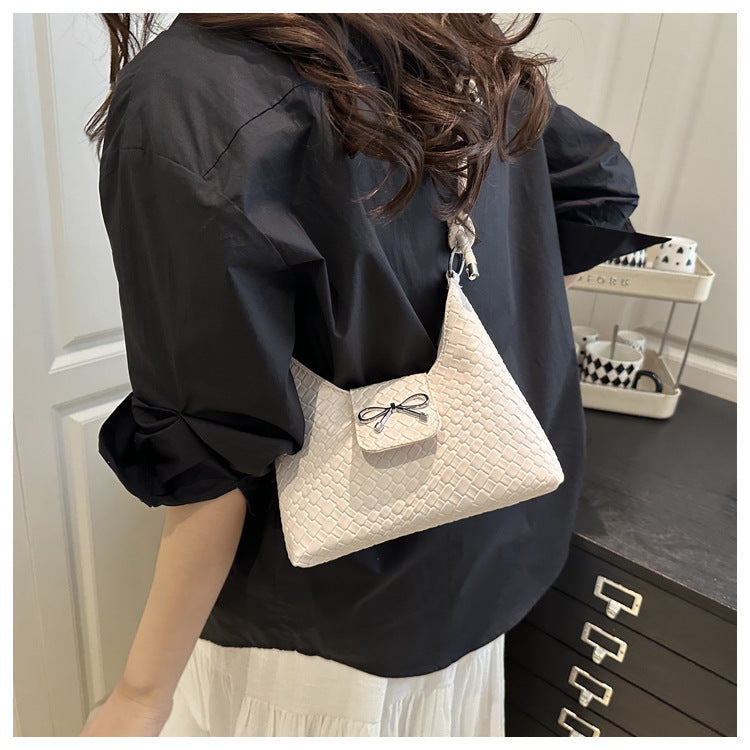 Chic Pouch Handbag with Bow Detail LoungeYard — product view 2