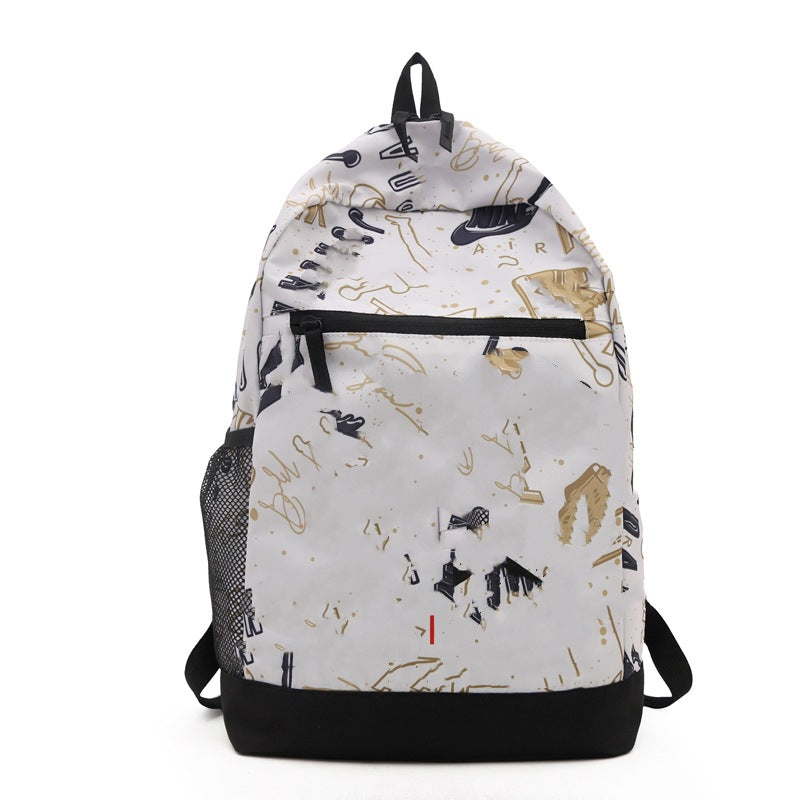 More modern leisure backpack with creative print designs LoungeYard — product view 1