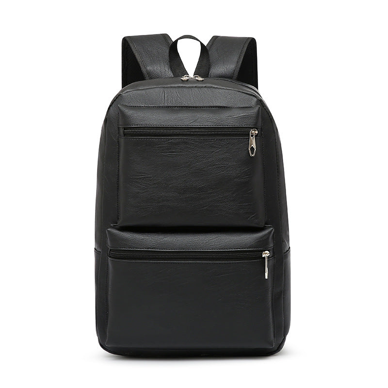 Elegant Backpack Made of High-Quality Faux Leather LoungeYard — product view 3
