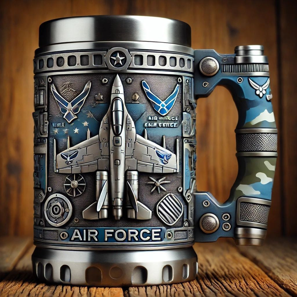 Military-Themed 3D Mug Bowlift — product view 4