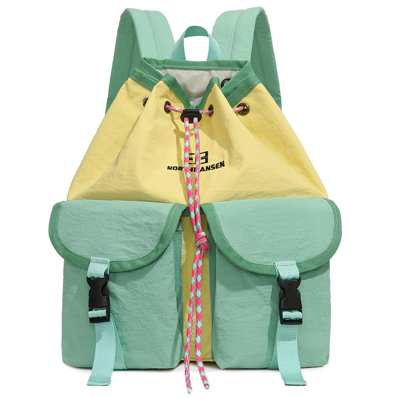 Practical Outdoor Drawstring Backpack LoungeYard — product view 4