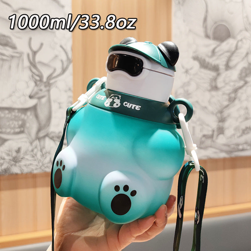 Women funny water bottle LoungeYard — product view 7