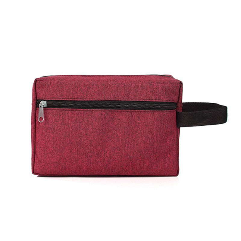 Cosmetic bag with multiple compartments and secure zipper LoungeYard — product view 5