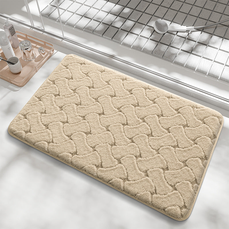 Plush Non-Slip Bathroom Mat Bowlift — product view 6