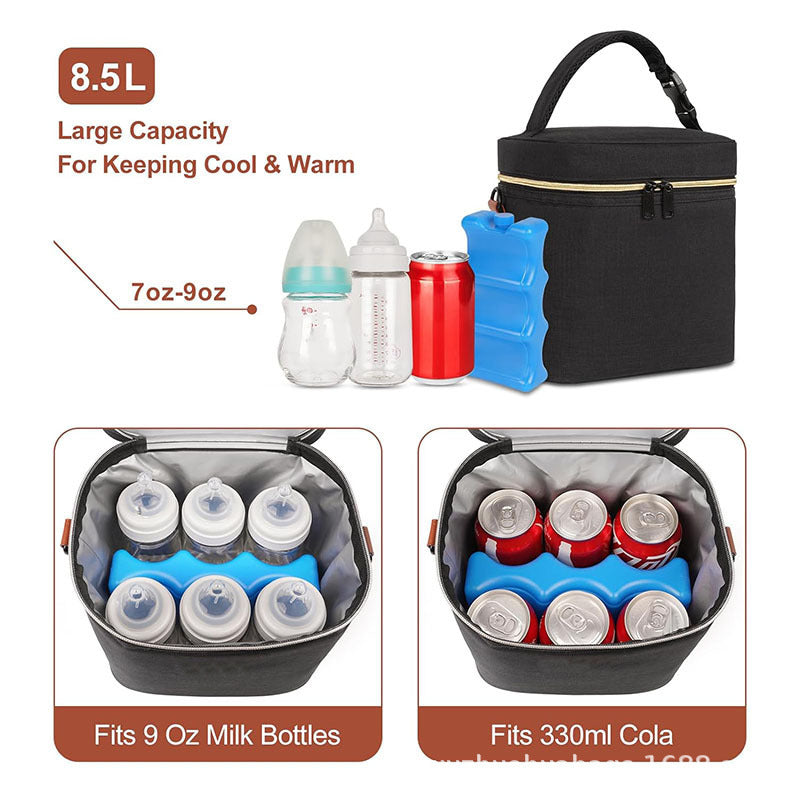 Ladies Insulated Cooler Bag with Shoulder Strap LoungeYard — product view 3
