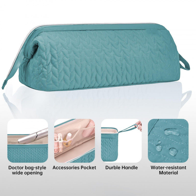 Elegant cosmetic bag with accessories LoungeYard — product view 4