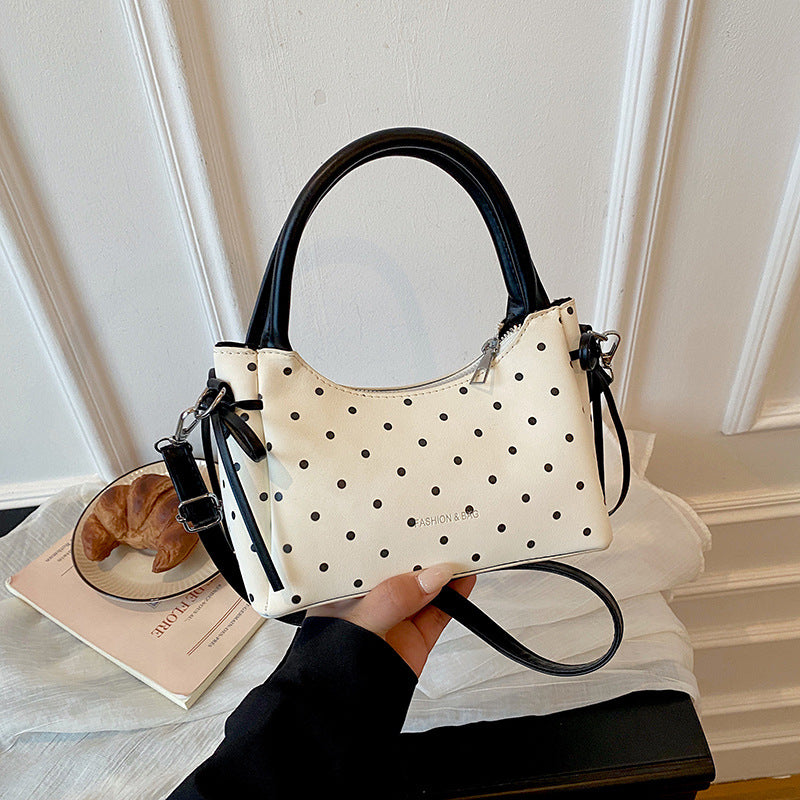 Premium Polka Dot Mini Handbag — product view 5
