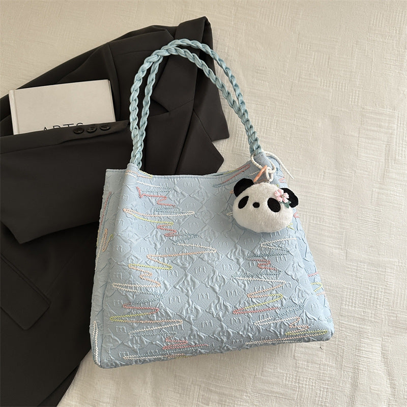 Quilted Decorative Shoulder Bag LoungeYard — product view 6