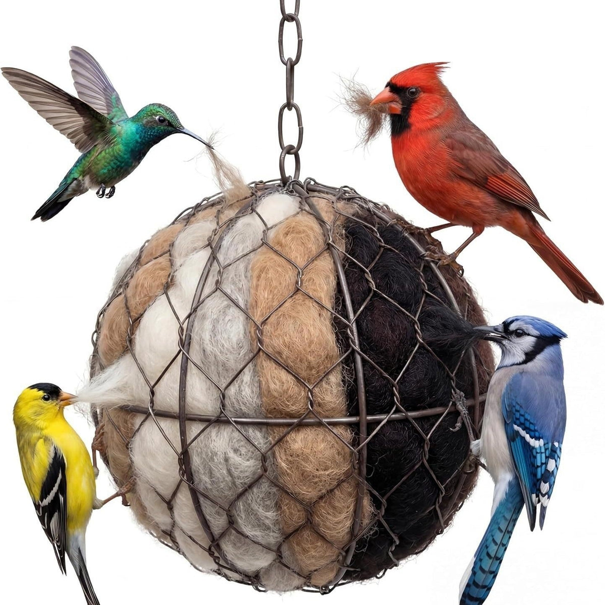 Hanging Bird Feeder Bowlift — product view 3
