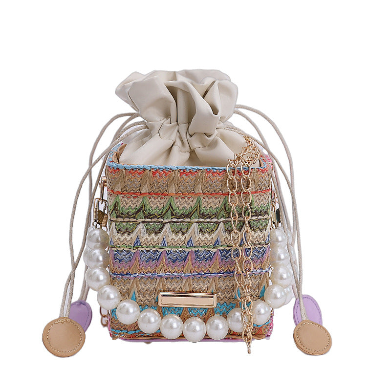 Charming Mini Drawstring Shoulder Bag LoungeYard — product view 5