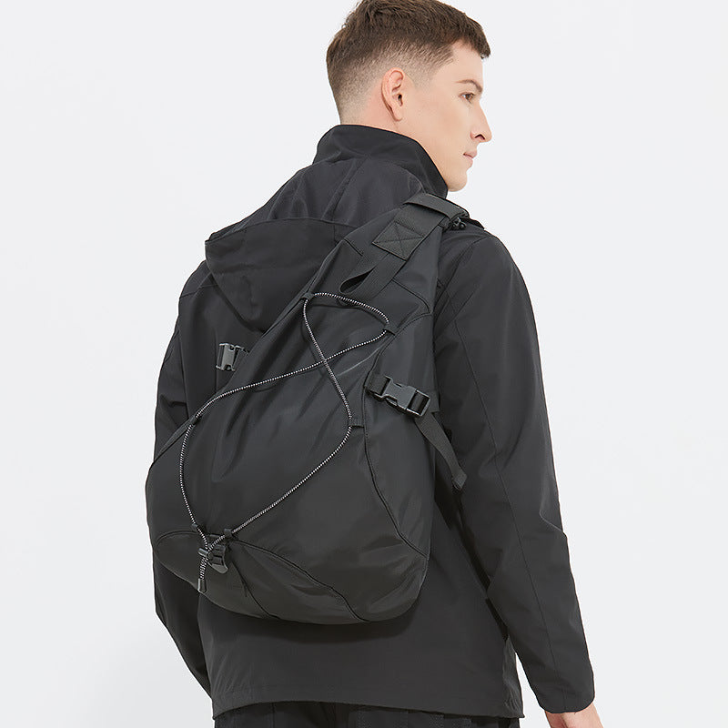 Sleek Ergonomic Sling Backpack LoungeYard — product view 3