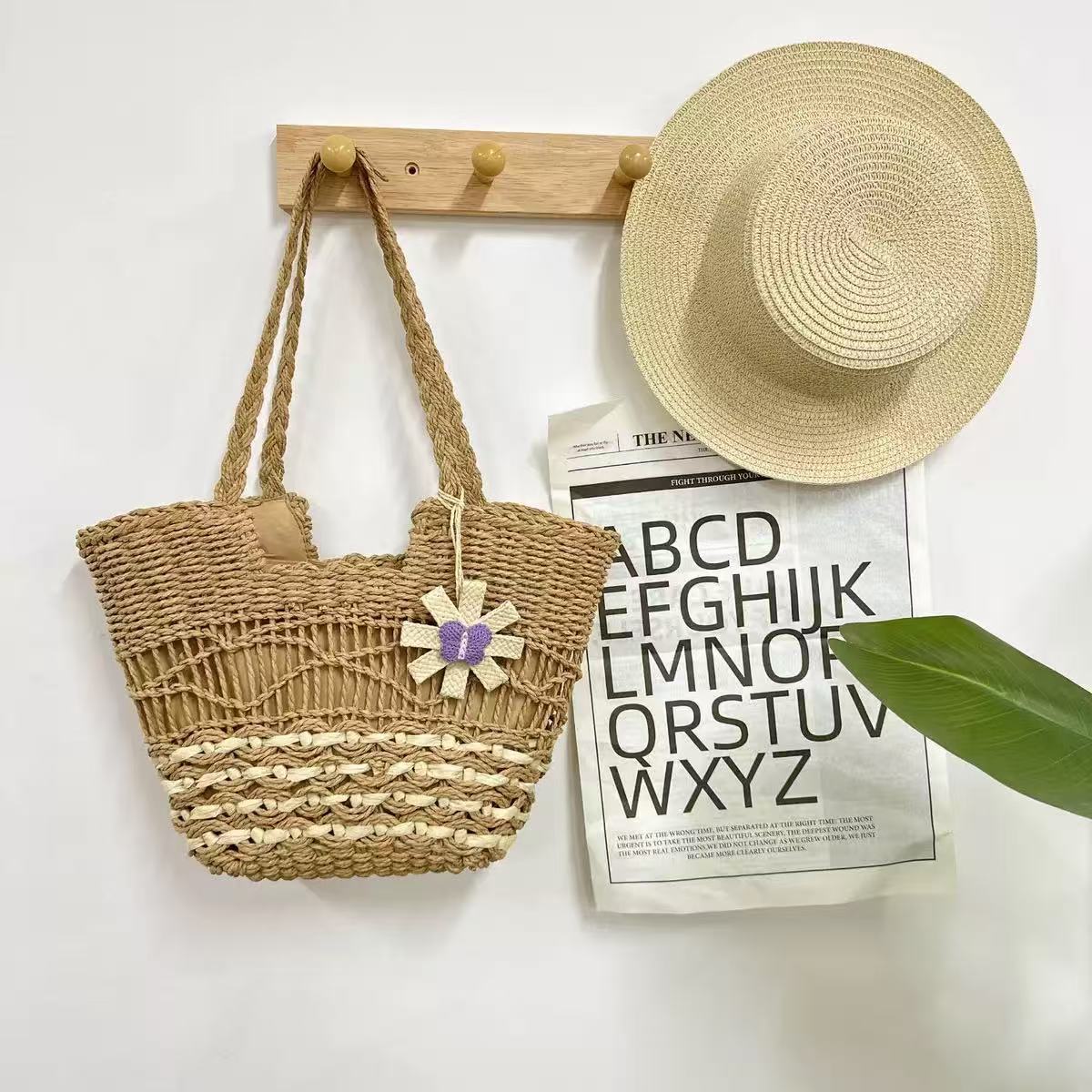 Macramé Beach Bag LoungeYard — product view 1