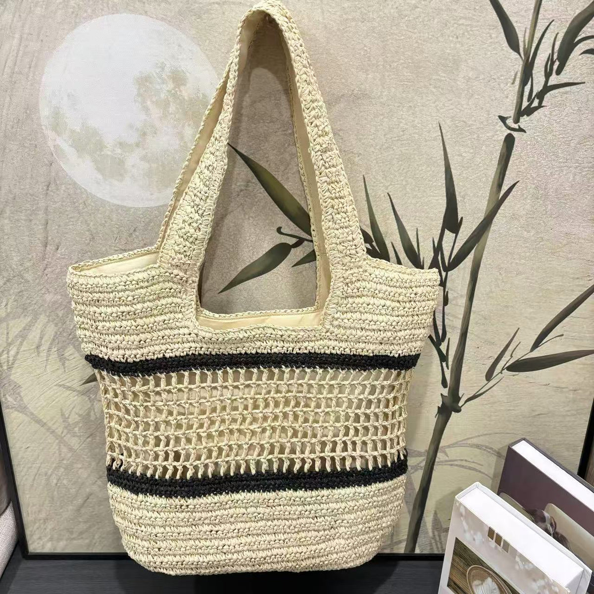 Jute shopping bag LoungeYard — product view 2