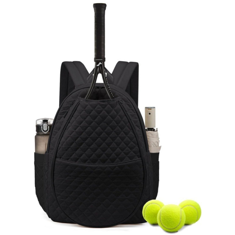 Sporty tennis backpack with insulated compartments LoungeYard — product view 1