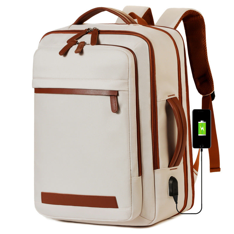 Premium Canvas Laptop Backpack — product view 2