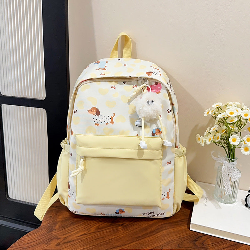Cute Animal Print Backpack LoungeYard — product view 4