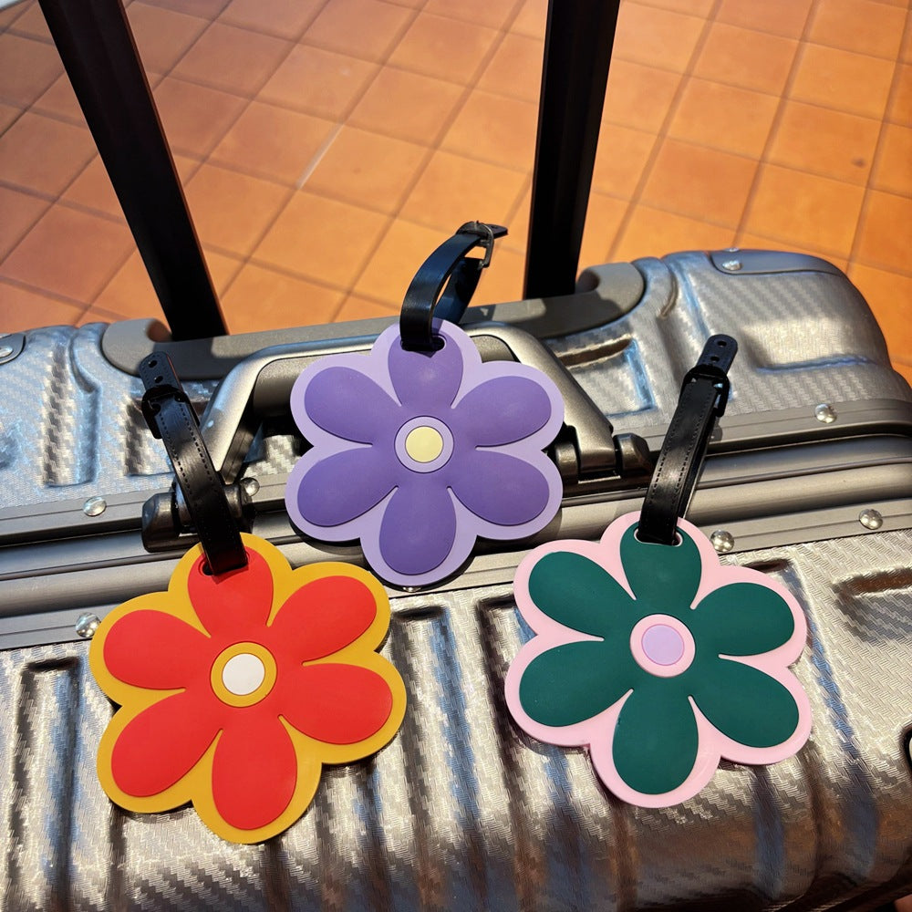 Floral-Themed Travel Luggage Tag LoungeYard — product view 1