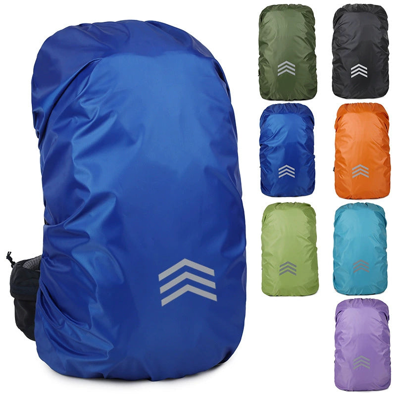Waterproof Reflective Backpack Rain Cover with Elastic Hem LoungeYard — product view 2