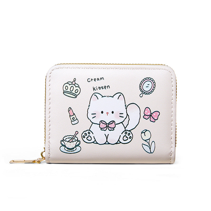 Cute Cartoon-Themed Zippered Coin Purse — product view 4