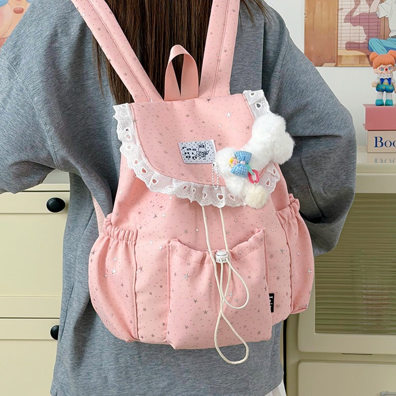 Decorative Mini Rucksack Backpack LoungeYard — product view 3