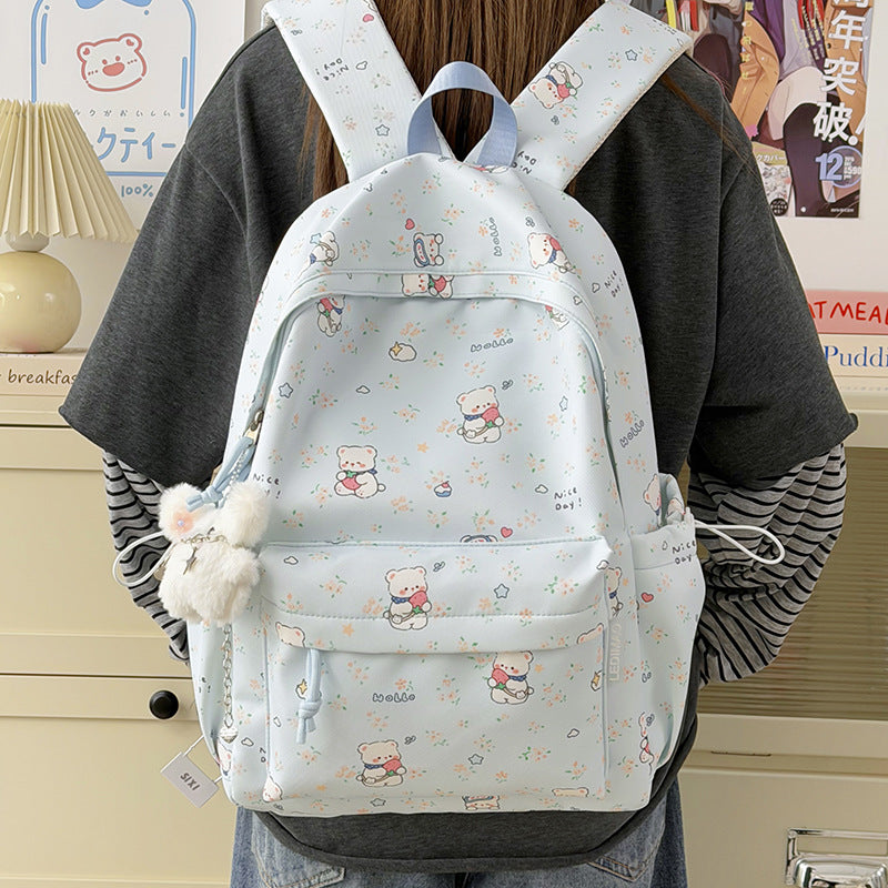 Fun-Themed Bunny Ear Backpack LoungeYard — product view 2