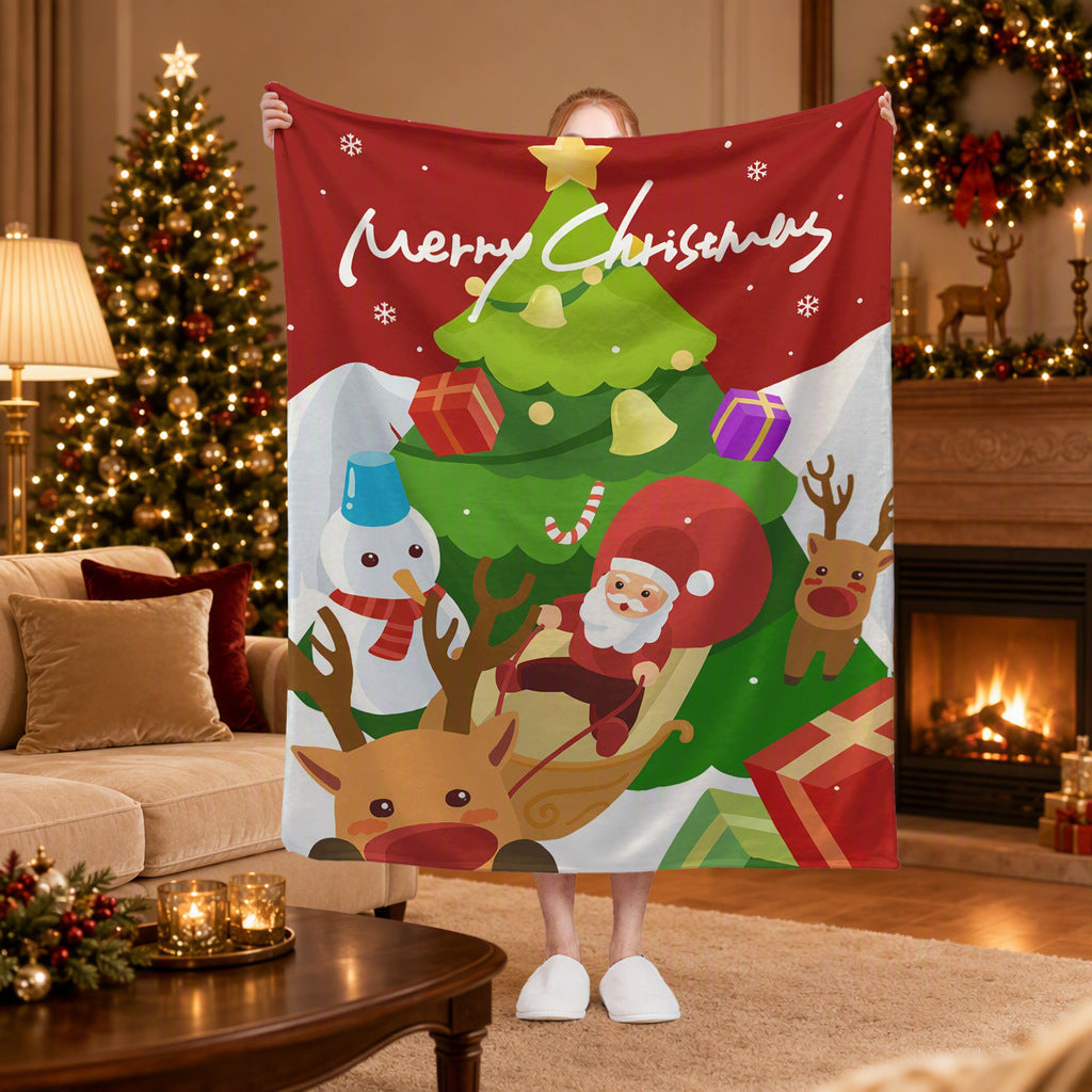 Festive Holiday Blanket LoungeYard — product view 1