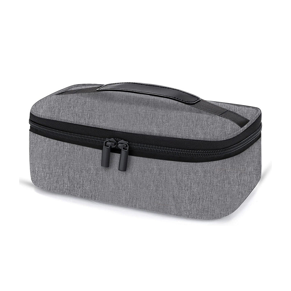 Women’s Cosmetic Bag with Compartments and Carry Handle — product view 4