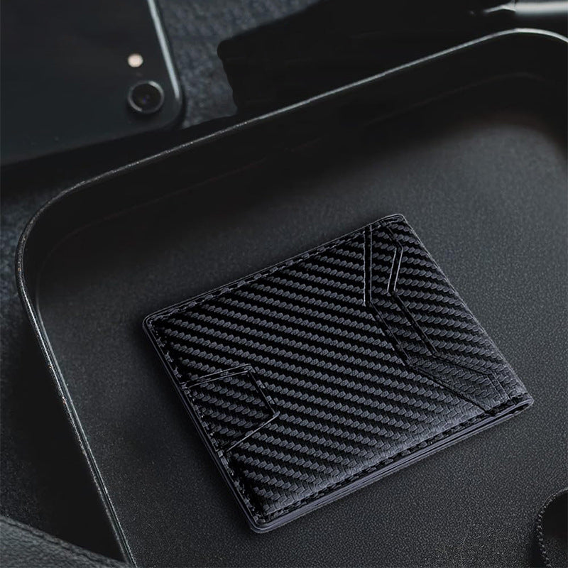 Carbon Fiber Multi-Functional Wallet LoungeYard — product view 2