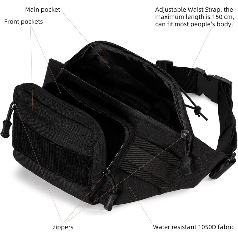 Tactical Hip Bag LoungeYard — product view 4