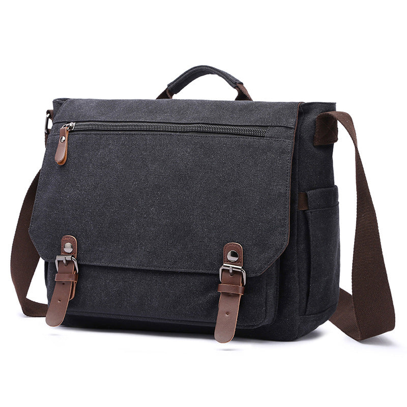 Trendy Canvas Shoulder Bag LoungeYard — product view 7