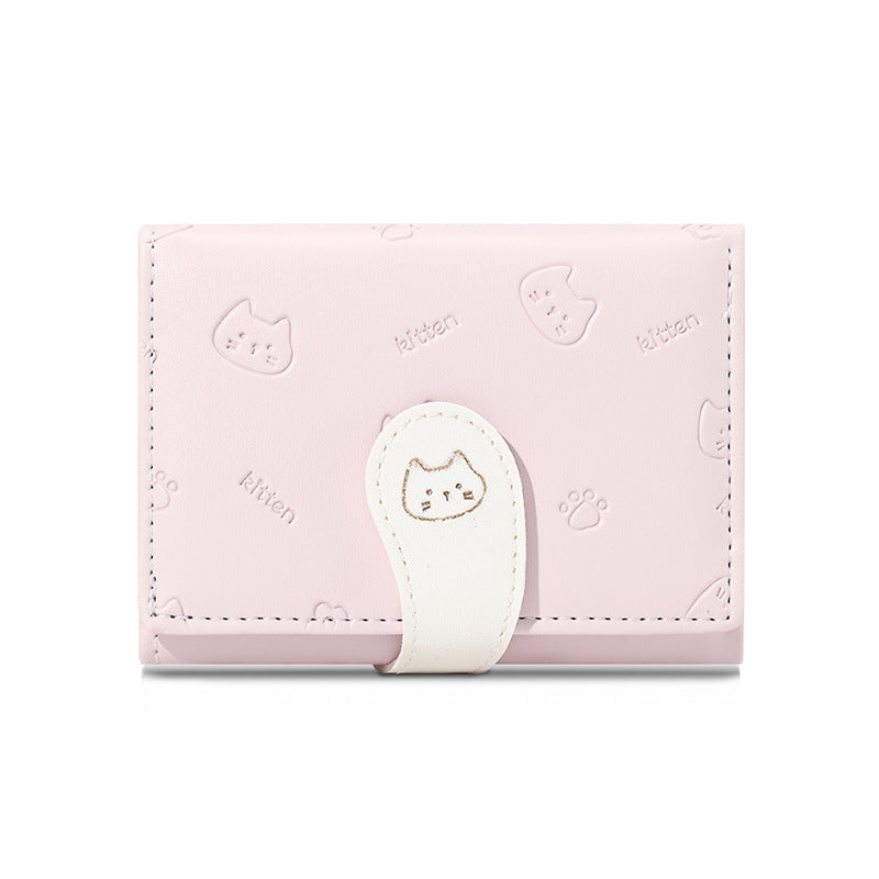 Cute Cat-Themed Card Wallet — product view 3