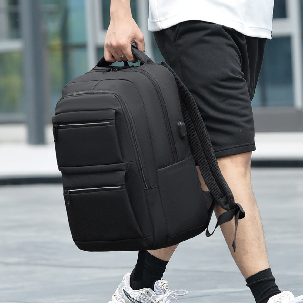 Multi-Compartment Laptop Backpack LoungeYard — product view 2