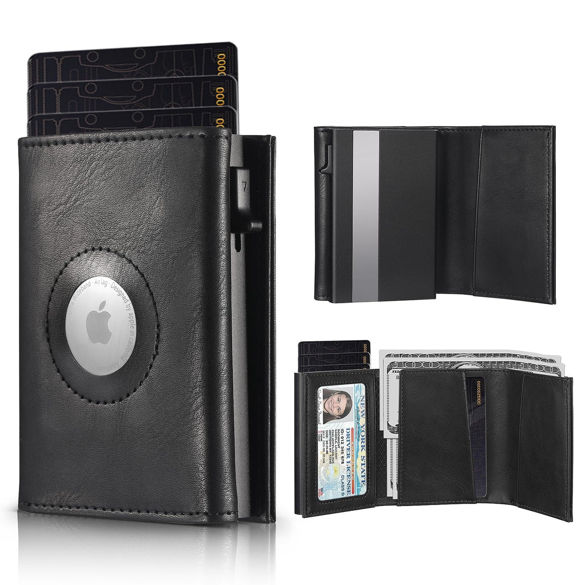 RFID-Secure Carbon Fiber Wallet LoungeYard — product view 5