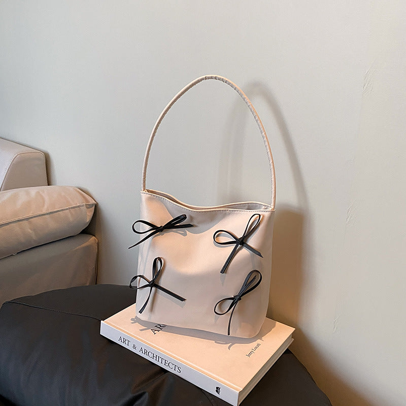 Bow-Embellished Handbag — product view 1