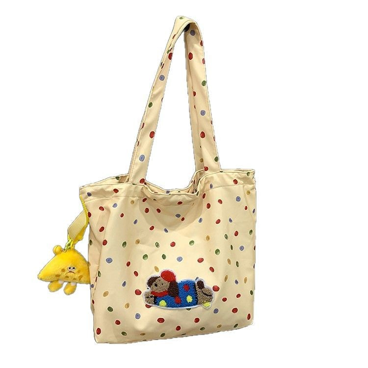 Fun-Themed Spacious Tote Bag LoungeYard — product view 1