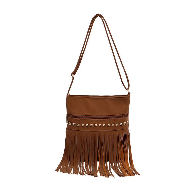Stylish Fringe Crossbody Bag LoungeYard — product view 5
