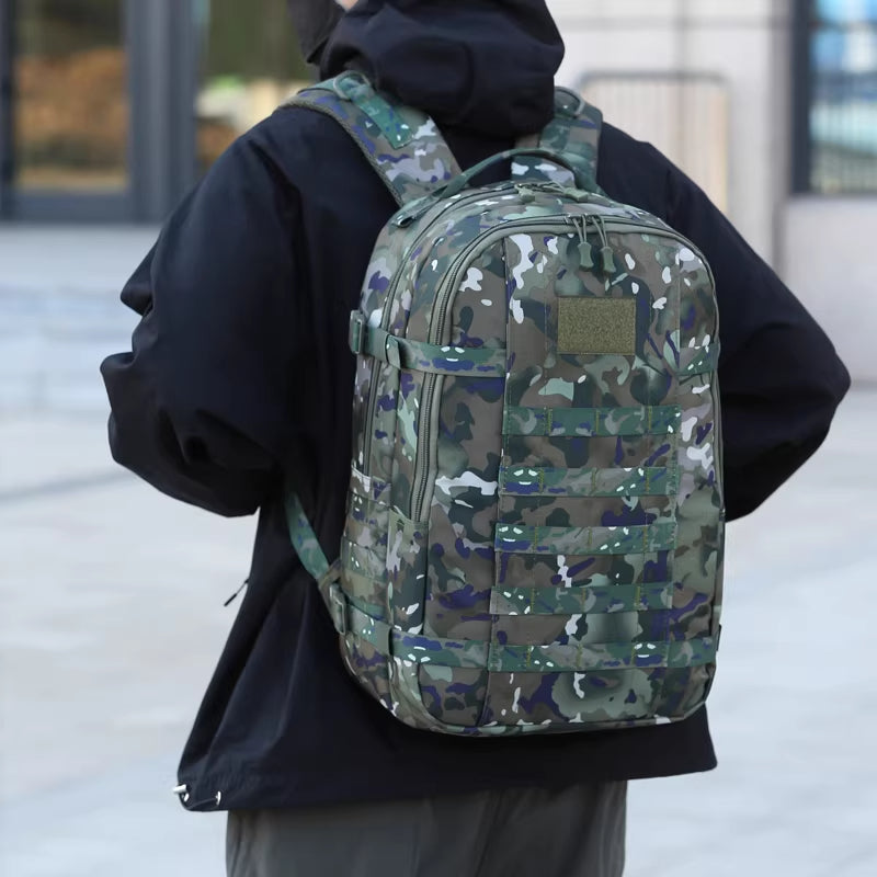Camouflage Tactical Multi-Compartment Backpack LoungeYard — product view 5