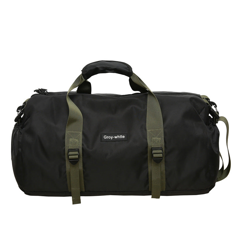 Sporty multifunctional travel bag with ergonomic shoulder straps LoungeYard — product view 3